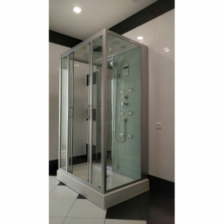 Душевая кабина Frank F-505-1 140x85 см с турецкой баней, 2457800